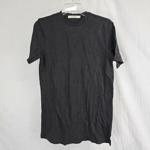 Junk Food Los Angeles Men's Size XS Plain Washed Black T Shirt Distressed